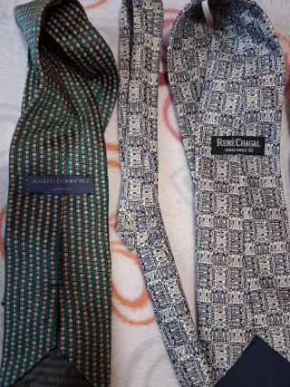 Lote 7 Corbatas de Marca nuebas y de coleccion nue