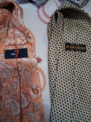 Lote 7 Corbatas de Marca nuebas y de coleccion nue