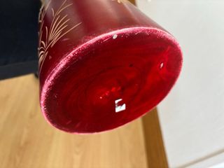 Jarrón de madera con cuerda