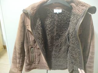Cazadora de invierno marrón