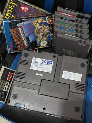 Lote Nintendo NES Clásica + 7 Juegos
