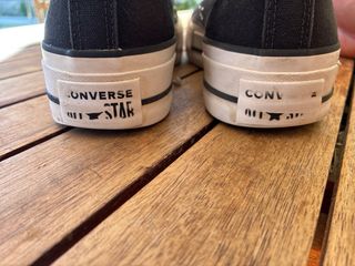 Zapatillas Converse Negras con plataforma