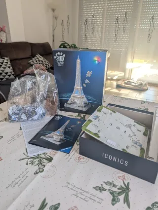 Puzzle 3D Ravensburger Torre Eiffel