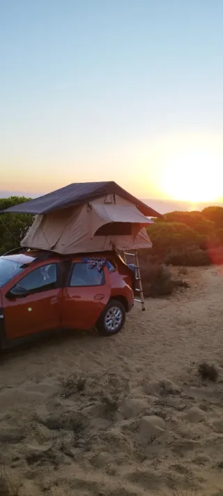Tienda de campaña de techo para coche