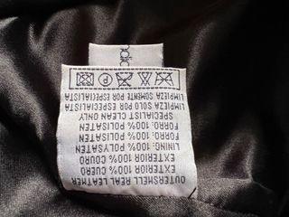 Pantalón Piel Negro Talla M Formula Joven