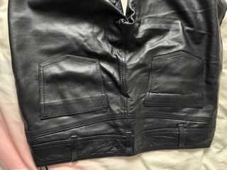 Pantalón Piel Negro Talla M Formula Joven