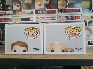 Pack Funko Pop! Back to the Future Doc 972 y Marty