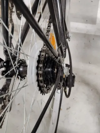 Bicicleta Paseo Mujer Negra