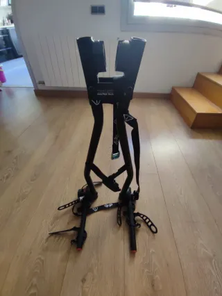 Portabicicletas Decathlon para bola remolque