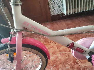 Bicicleta BTWIN niña rosa
