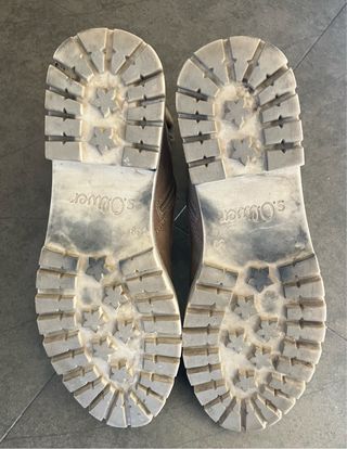 Botines Beige con Forro de Pelo