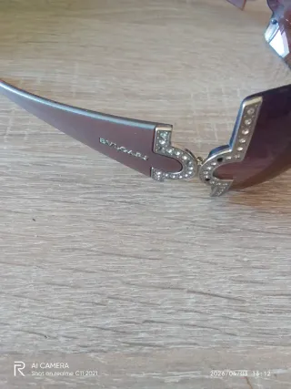 Gafas de sol Bvlgari mujer marrones y doradas