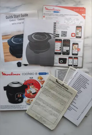 Moulinex Cookeo+ Connect ed inserto Extra Crisp