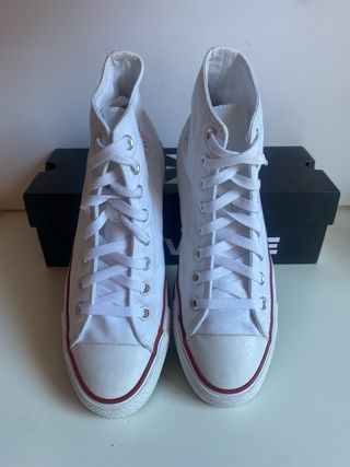 Zapatillas Converse All Star Hi Blancas