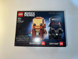 LEGO BrickHeadz Obi-Wan Kenobi y Darth Vader 40547