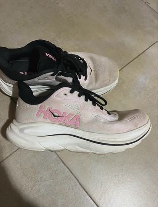 Hoka Clifton 10 Mujer Rosa/Blanco 22.5 cm