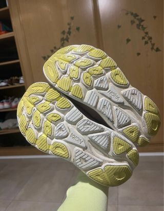 Hoka Clifton 10 Mujer Rosa/Blanco 22.5 cm