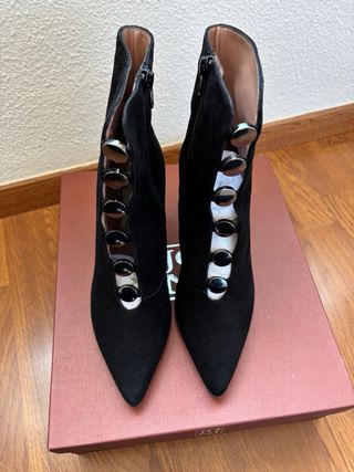 Botines Joni Negros Tacón