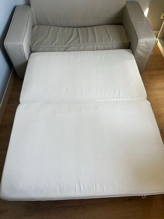 Sofá Cama Ikea Beige 120x200