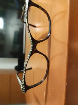 Gafas Etnia Montura Negra Multicolor