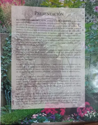 Libro de oro de las plantas y los jardines