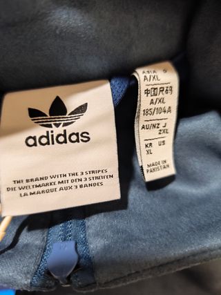 Chaqueta Adidas China X el Año Nuevo Talla L Azul