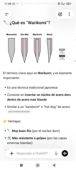 Set di due coltelli giapponesi