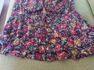 Camisola de manga larga floreada