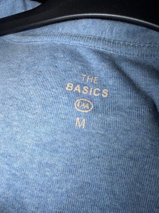 Polo azul Basics Talla M