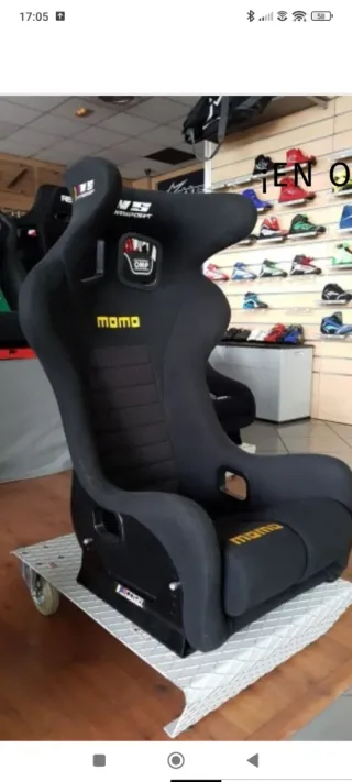 Asiento Backet Momo Daytona homologación asta 2030