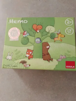 Memo Goula 2+ años 18 piezas