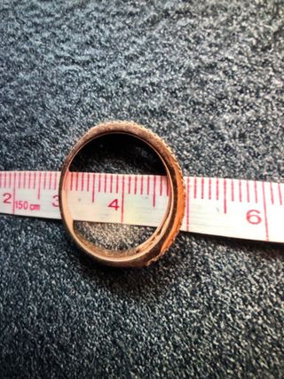 Anillo Oro Rosa y Diamantes