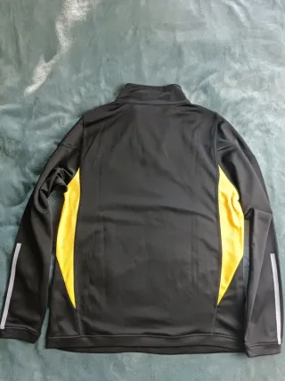 Top Allenamento Juventus Adidas Nero/Giallo