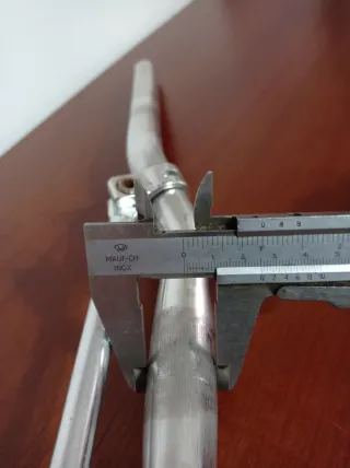 Manillar aluminio doble altura