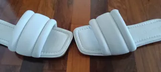 Sandalias blancas talla 36