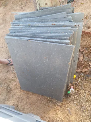 Placas de suelo para camping.
