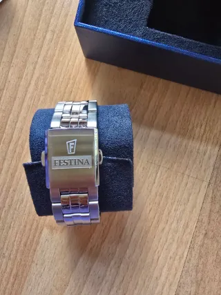 Reloj Festina Hombre Negro/Plata