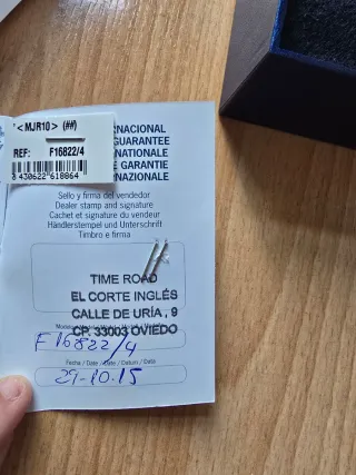 Reloj Festina Hombre Negro/Plata