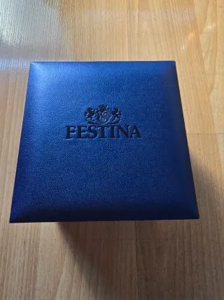 Reloj Festina Hombre Negro/Plata