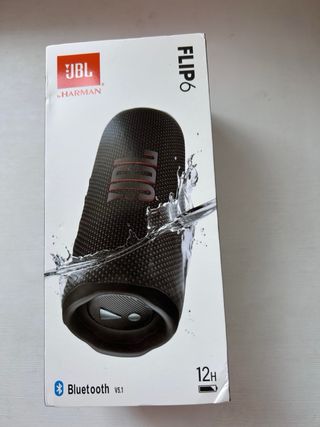 Altavoz JBL Flip 6 Negro