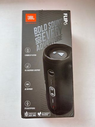 Altavoz JBL Flip 6 Negro