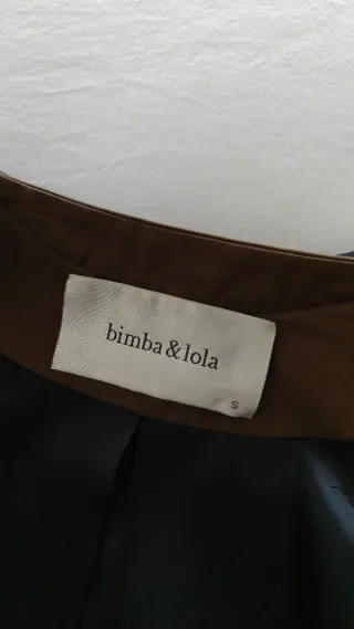 Gabardina Bimba y Lola verde caqui