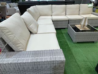 Sofa de Exterior Lazaro en Ratan PE