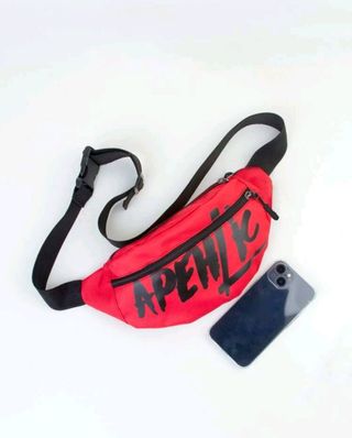 Marsupio Monospalla Rosso con Logo