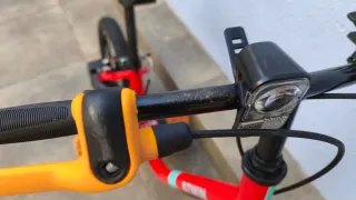 Bicicleta 14'' 2 en 1 B'Twin Discover 500 rojo