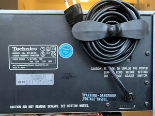 Equalizador Technics SH-8020