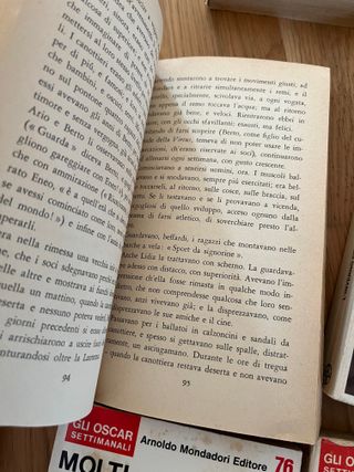 Lotto 11 libri vintage, Oscar Mondadori vintage
