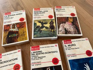 Lotto 11 libri vintage, Oscar Mondadori vintage