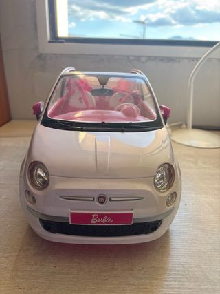 Coche Barbie Rosa y Blanco