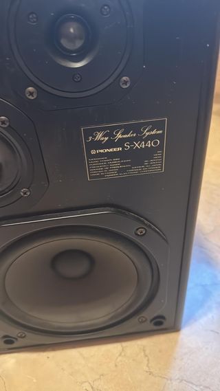 Equipo de música Pioneer Negro